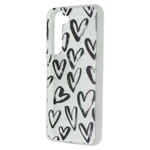 MyBat Pro Mood Series Case for Samsung Galaxy S22 - Black Hearts - 1 of 1