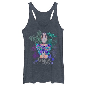 Women's Encanto Familia Butterfly By Sebas Pakui Racerback Tank Top - 1 of 4