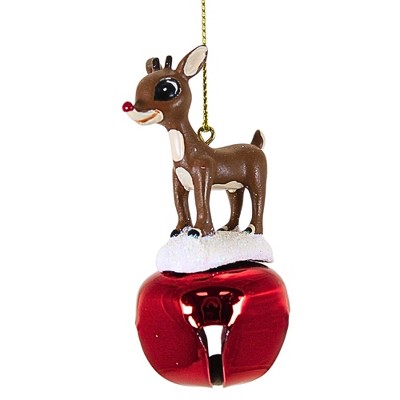 Rudolph & Friends Resin Christmas Ornament Set, Multicolor, 4-Piece