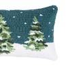 C&F Home 24" x 12" Winter Forest Hooked Throw Pillow - 3 of 3