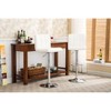 NicBex Set of 2 Bar Stools for Kitchen Island,Adjustable Faux Leather Counter Bar Stools with Metal Frame,Bar Chairs for Dining Rooms,Kitchens - 2 of 4