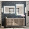 Keonjinn LED Front Light Bathroom Vanity Wall Mirror, Anti-Fog, Dimmable - 2 of 4