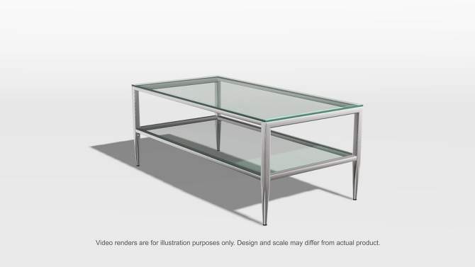 Aubrey Coffee Table Chrome - HOMES: Inside + Out, 2 of 6, play video
