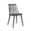 Dolonm Farmhouse Spindle Back Dining Chairs, Set of 2-Polypropylene, Country-Style, Easy Assembly & Clean - 2 of 4