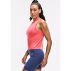 Peloton Women's Seamless Muscle Tank, Coral - 2 of 4