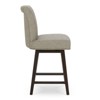 Spruce&Spring Upholstered 26-inch Counter Height Swivel Barstool - 3 of 4