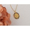 Anna-Kaci Gold Plated Crystal Rhinestone Mary Catholic Necklace Christian Jewelry for Women - 4 of 4