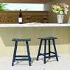 WestinTrends Outdoor Patio Adirondack Counter Height Stool Chair - 2 of 4