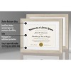 Americanflat 11x14 Drift Wood Diploma Frame - Displays 8.5x11 Diplomas with Mat or 11x14 Inch Without Mat. Shatter-Resistant Glass - (2 Pack) - 4 of 4