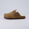 CUSHIONAIRE Kid's Hana Cork footbed clog with Genuine Leather upper, Faux Fur lining, and +Comfort - 2 of 4