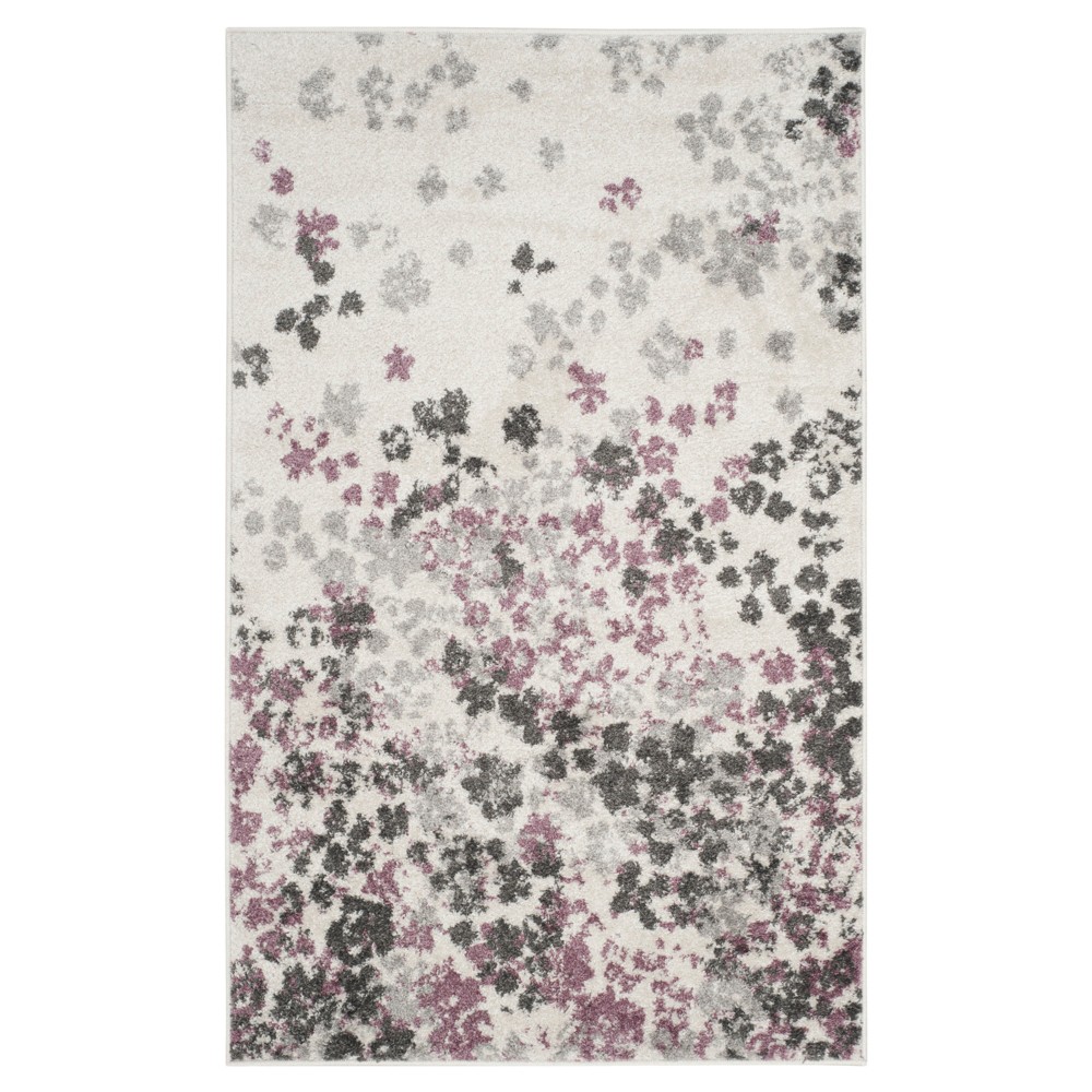 Mandi Accent Rug - Ivory/Purple (3'x5') - Safavieh