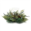 Mixed Pine Juniper Candle Holder 19"D - 2 of 3