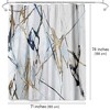 Americanflat 71" x 74" Shower Curtain, Moonstruck I by PI Creative Art - 2 of 4
