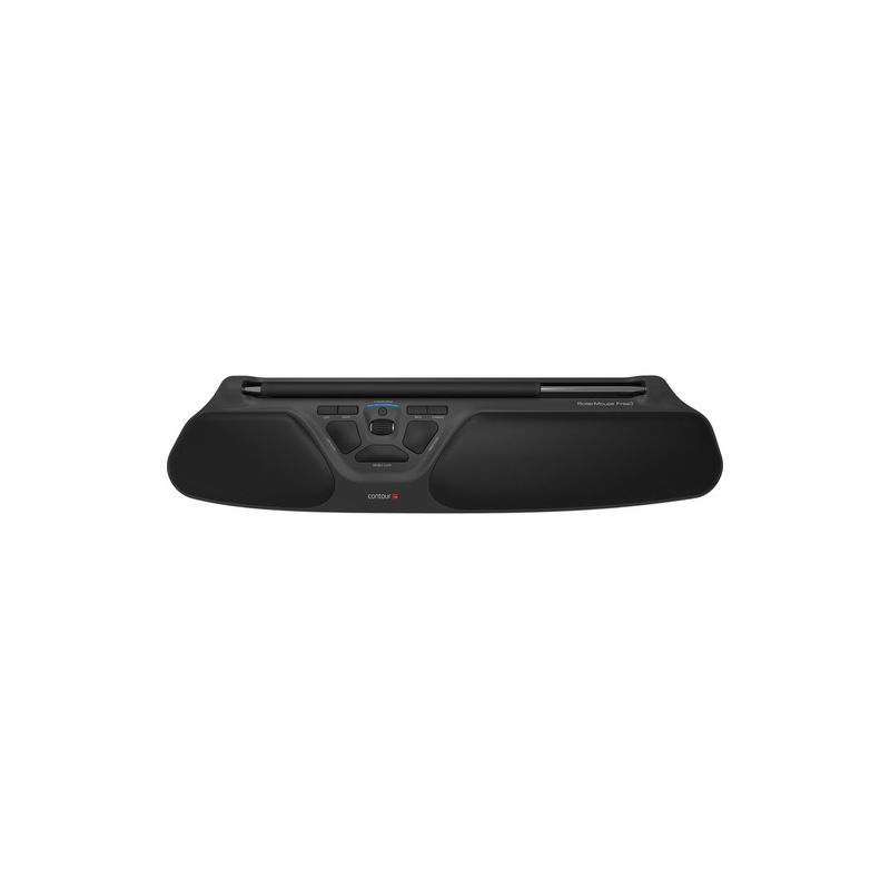 Contour RollerMouse Free3 Mouse - Wireless - Black - USB - 2800 dpi - Scroll Wheel - 8 Button(s) - Symmetrical, 1 of 2