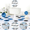 Big Dot of Happiness 2026 Blue Graduation Party Giant Circle Confetti - Party Decorations - Large Confetti 27 Count - 4 of 4