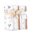Hudson Baby Flannel Burp Cloth 12pk, Farm World, One Size - 2 of 4
