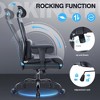 Dsvimoy Task and Office Chair Big and Tall Executive Chair with Extra Wide Seat and Lumbar Support for Office, Black, 33.46"*25.59"*11.02" - 2 of 4