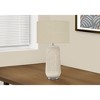 Monarch Specialties Lighting 31inchH Table Lamp Cream Ceramic Beige Shade Contemporary - 3 of 4