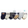 Hudson Baby Infant Boys Cotton Rich Newborn and Terry Socks, Forest 12-Pack - 2 of 4