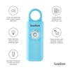 Ivation Personal SOS Keychain Alarm, 125 dB Rechargeable Personal Alarm W/LED Strobe Light - 2 of 4