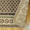 Traditional Floral Scroll Vines Border Indoor Runner or Area Rug by Blue Nile Mills - 3 of 3