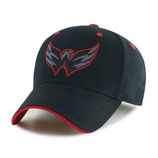 NHL Washington Capitals Black Money Maker Snap Hat_0