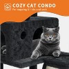 66" Multi-Level Cat Tree w/Sisal Scratching Posts, Condos, Hammock & Perch – Durable Tower for Multiple Cats - 4 of 4
