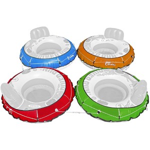 Bradley 4 Pack Heavy Duty River Tube Cover Only; Made in USA; Compatible with Intex River Run & 53" Tubes - 1 of 1