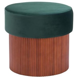 Zuo Boto Storage Ottoman Green - 1 of 4