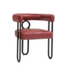 CAVINAS Contemporary Chenille Accent Chair with Sturdy Metal Frame,1PC/2PCS Arm Chair for Living Room,Apartment - 2 of 4