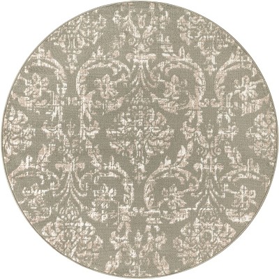 Nourison Jubilant Farmhouse Vintage Damask Area Rug