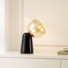 Omara 13 Inch Table Lamp - Amber/Black - Safavieh. - image 4 of 4