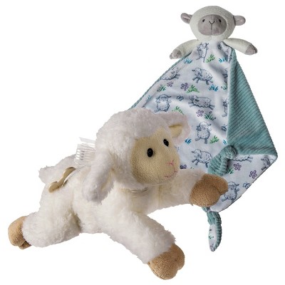 Mary Meyer Little Knottie Lamb Blanket & Melody Musical Lamb Wind-Up