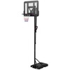 Soozier 7.7-10' Basketball Hoop with 43" Shatterproof Backboard, Wheels and Fillable Base - 4 of 4