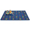 Carpets for Kids Primary Squares Seating Classroom Rug, Rectangle - 2 of 4