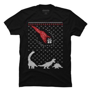 Men's Design By Humans ugly christmas sweater By shirtpublic T-Shirt - 1 of 4