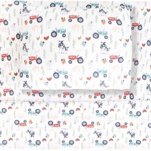 Premium Kids' Twin Sheet Set Farmer Jo - 1 of 1