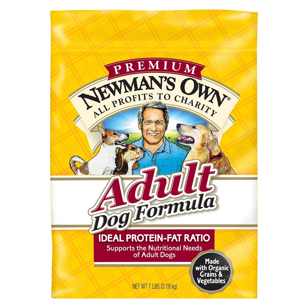 UPC 757645660105 product image for Newman's Own Adult Dog Formula pet food (7 LB) | upcitemdb.com