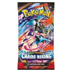 Pokemon ME4 Mega Evolution Chaos Rising Booster Pack | Mega Greninja :  Target