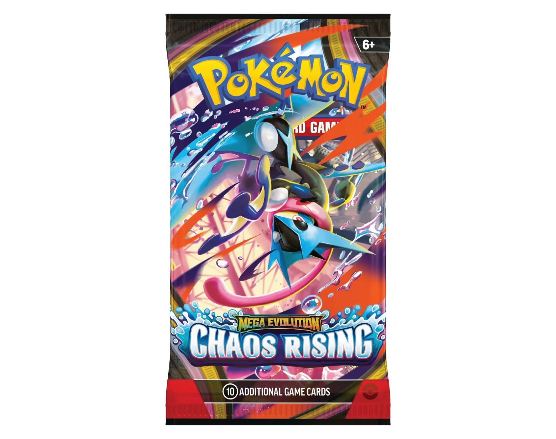 Pokemon ME4 Mega Evolution Chaos Rising Booster Pack | Mega Greninja
