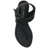 Journee Collection Womens Kyle Ankle Wrap Low Block Heel Sandals - 4 of 4