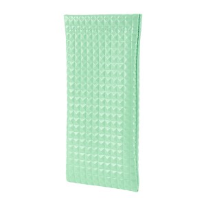 Unique Bargains Diamond Lattice Portable Eyeglasses Bag 7.09"x3.54" - 1 of 3
