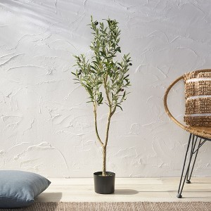 LOVMOR 4 Feet ARTIFICIAL OLIVE TREE - 1 of 4