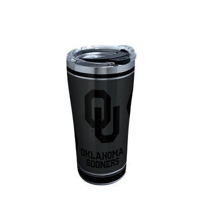 NCAA Oklahoma Sooners 20oz Stainless Steel Blackout Tumbler