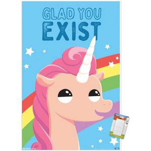Trends International Glad You Exist Unframed Wall Poster Prints - 1 of 4