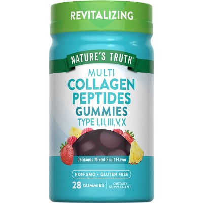 Nature's Truth Multi Collagen Dietary Supplements - 28ct