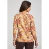 Jessica London Women's Plus Size Stretch Cotton V-Neck Tee - 3 of 4