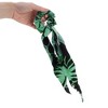 Unique Bargains Stylish Printed Banana Leaf Hair Elastics 1 Pc - 4 of 4