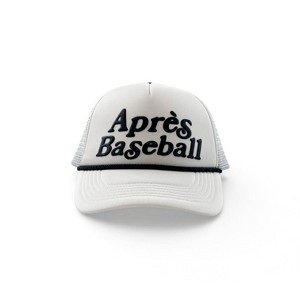 Talisman Après Baseball White and Black Foam Trucker Hat : Target