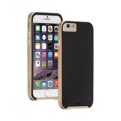 Case-Mate Slim Tough Case for iPhone 6/6s - Black/Gold